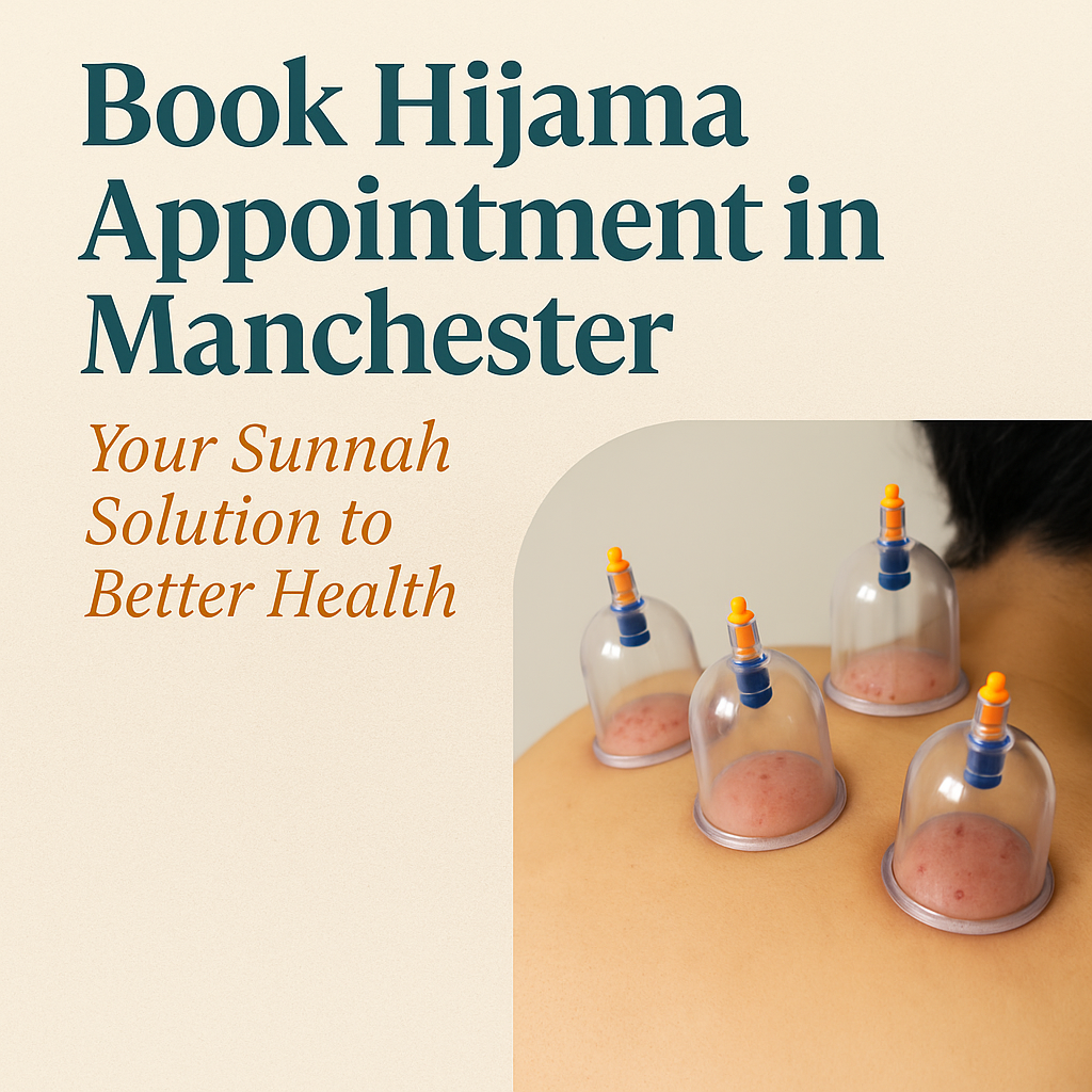 Book Hijama Appointment in Manchester